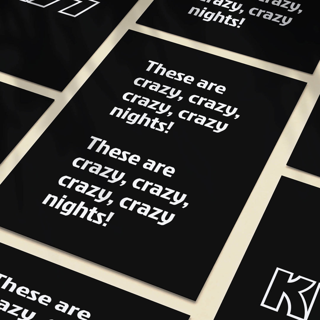 Rock Music - KISS, Crazy Nights 3 Poster Set