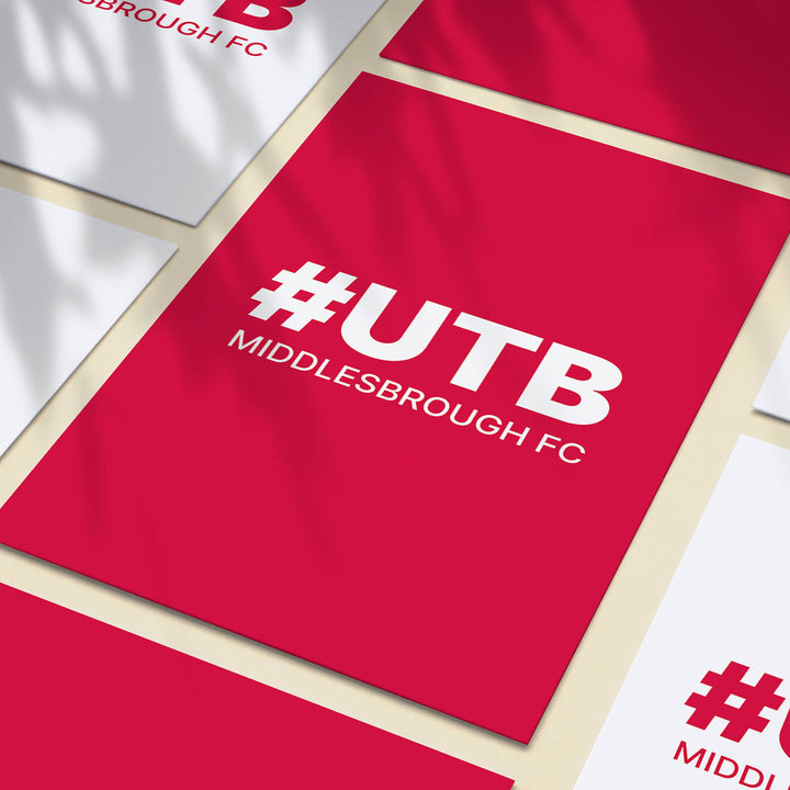 UTB - Middlesbrough FC Poster