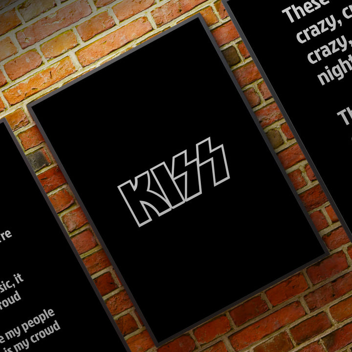 Rock Music - KISS, Crazy Nights 3 Poster Set
