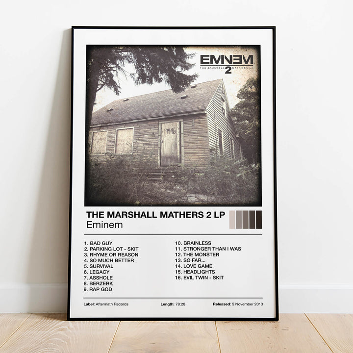Eminem - The Marshall Mathers 2 LP Album Cover Poster