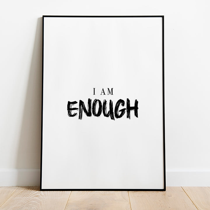 I Am Enough Poster