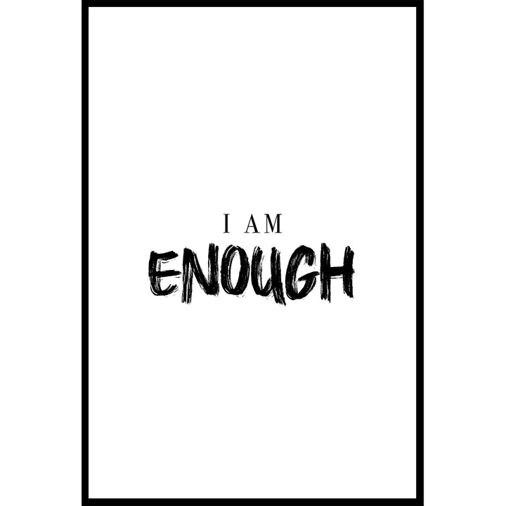 I Am Enough Poster