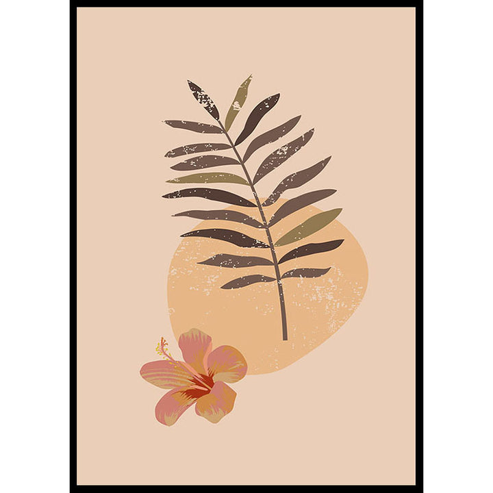 Abstract Floral Poster Number 1