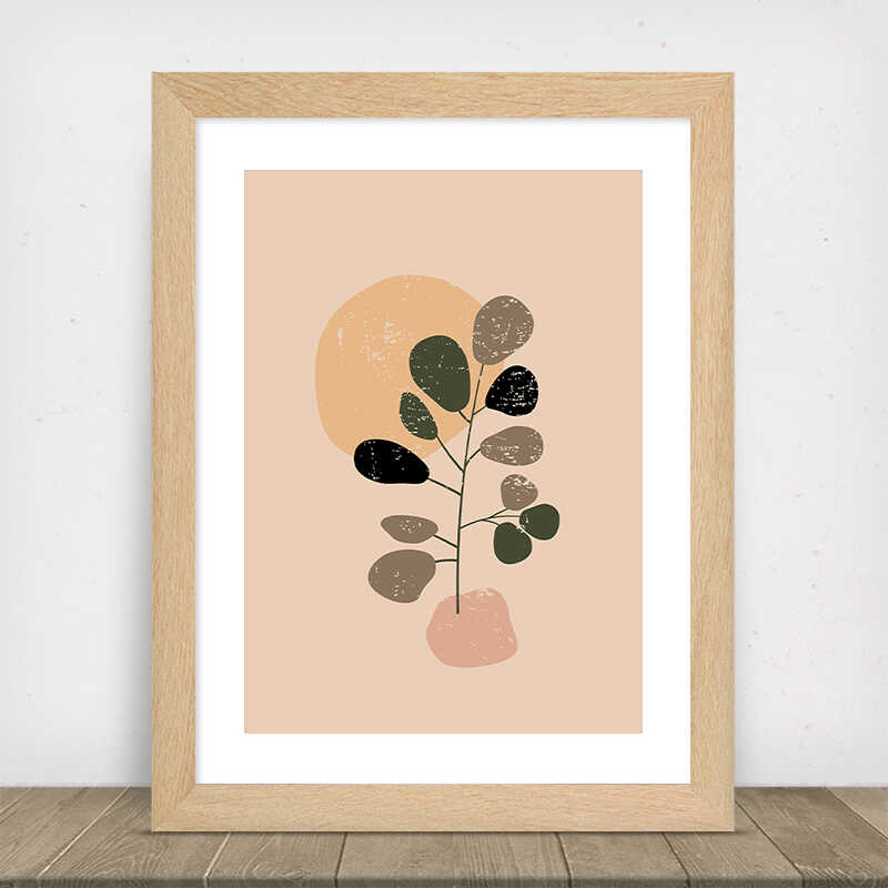 Abstract Floral Poster Number 10
