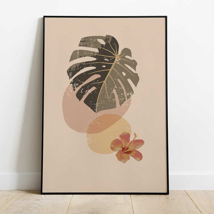Abstract Floral Poster Number 3