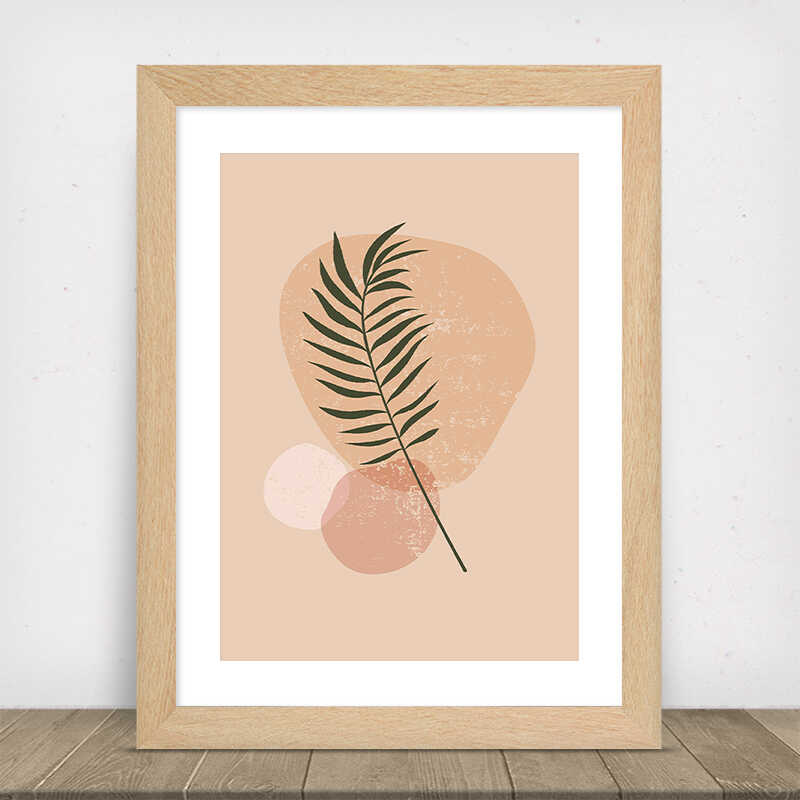 Abstract Floral Poster Number 5