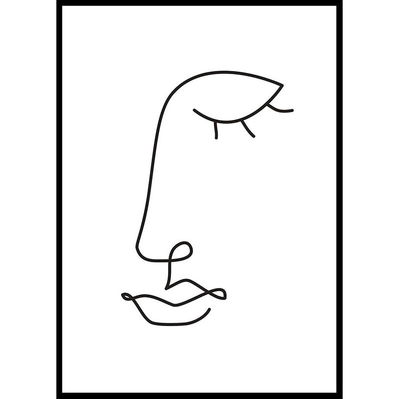 Face Line Drawing Number 2
