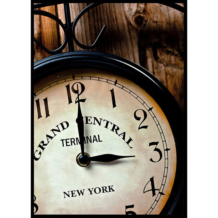 Grand Central Station Clock Poster