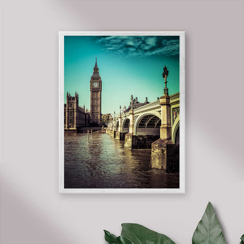 Houses of Parliament Poster – PremierPrints.co.uk