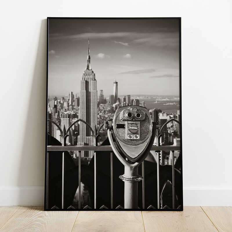 New York City Rooftops Poster
