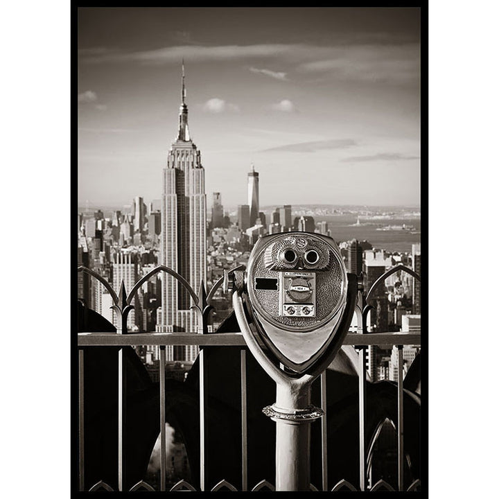 New York City Rooftops Poster