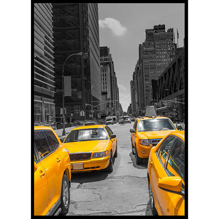 New York City Taxi Poster